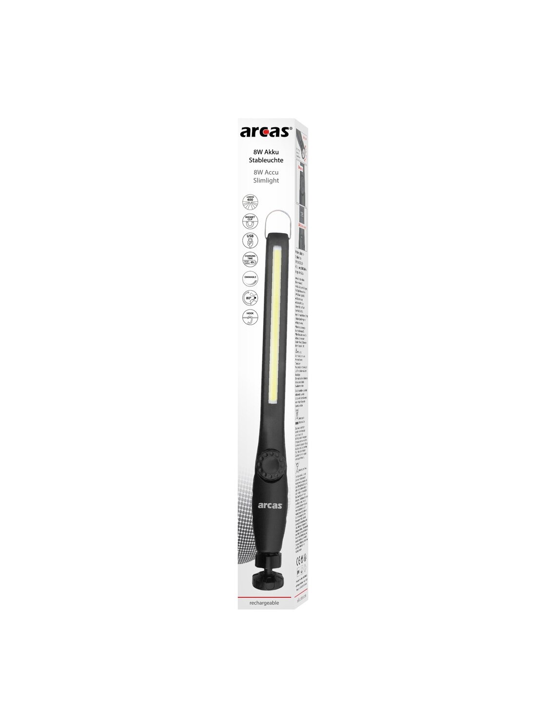 Camelion Žibintas Accu Slimlight, 8W, 18650 Li-ion, įkraunamas USB-C, CAMELION 1 Camelion Žibintas Accu Slimlight, 8W, 18650 Li-ion, įkraunamas USB-C, CAMELION 1