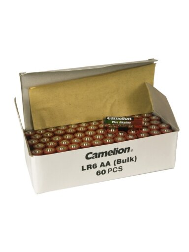 Camelion Elementai Alkaline, AA, LR06, CAMELION, 60 vnt.