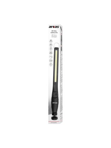 Camelion Žibintas Accu Slimlight, 8W, 18650 Li-ion, įkraunamas USB-C, CAMELION