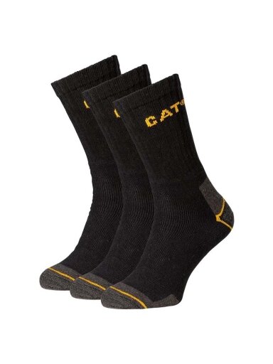 Cat Vyr. kojinės CAT DYP393 juoda 41/45 3pr