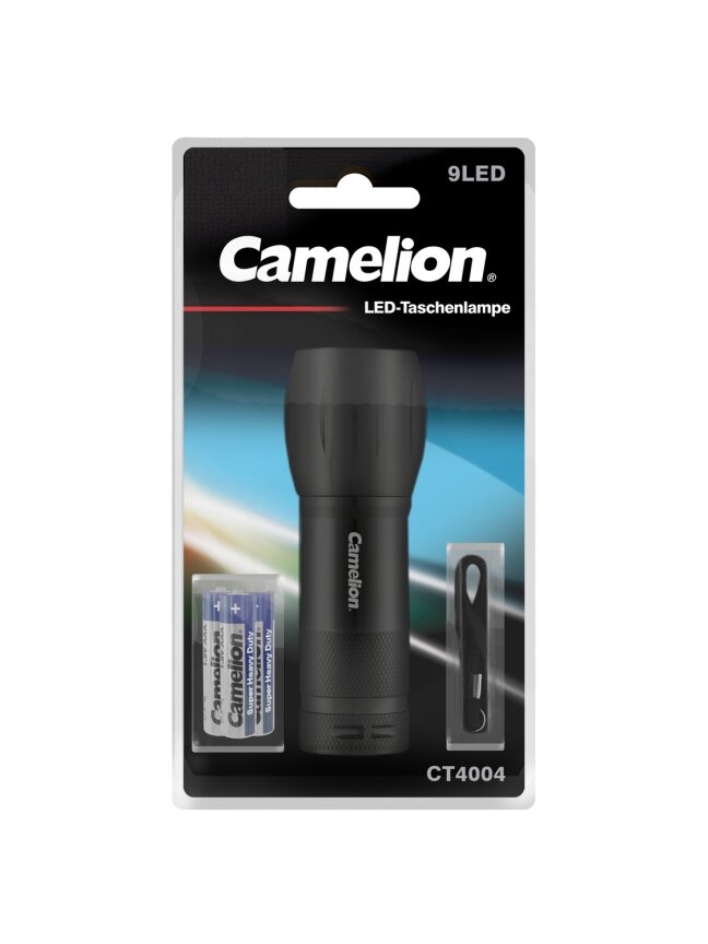 Camelion Žibintuvėlis 9 LED CT-4004, 45lm, 3xAAA, CAMELION 1 Camelion Žibintuvėlis 9 LED CT-4004, 45lm, 3xAAA, CAMELION 1