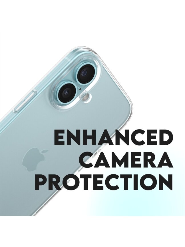 CARE Fashion case X-Ray Soft Basic iPhone 16, Transparent 2