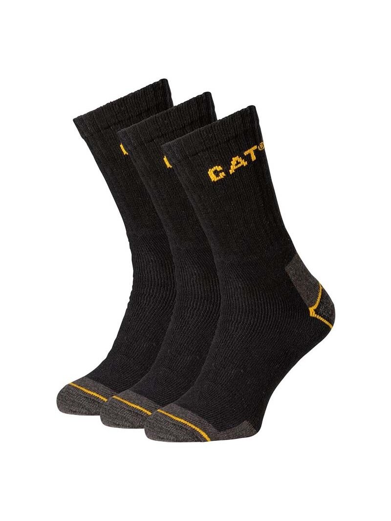 Cat Vyr. kojinės CAT DYP393 juoda 41/45 3pr 1