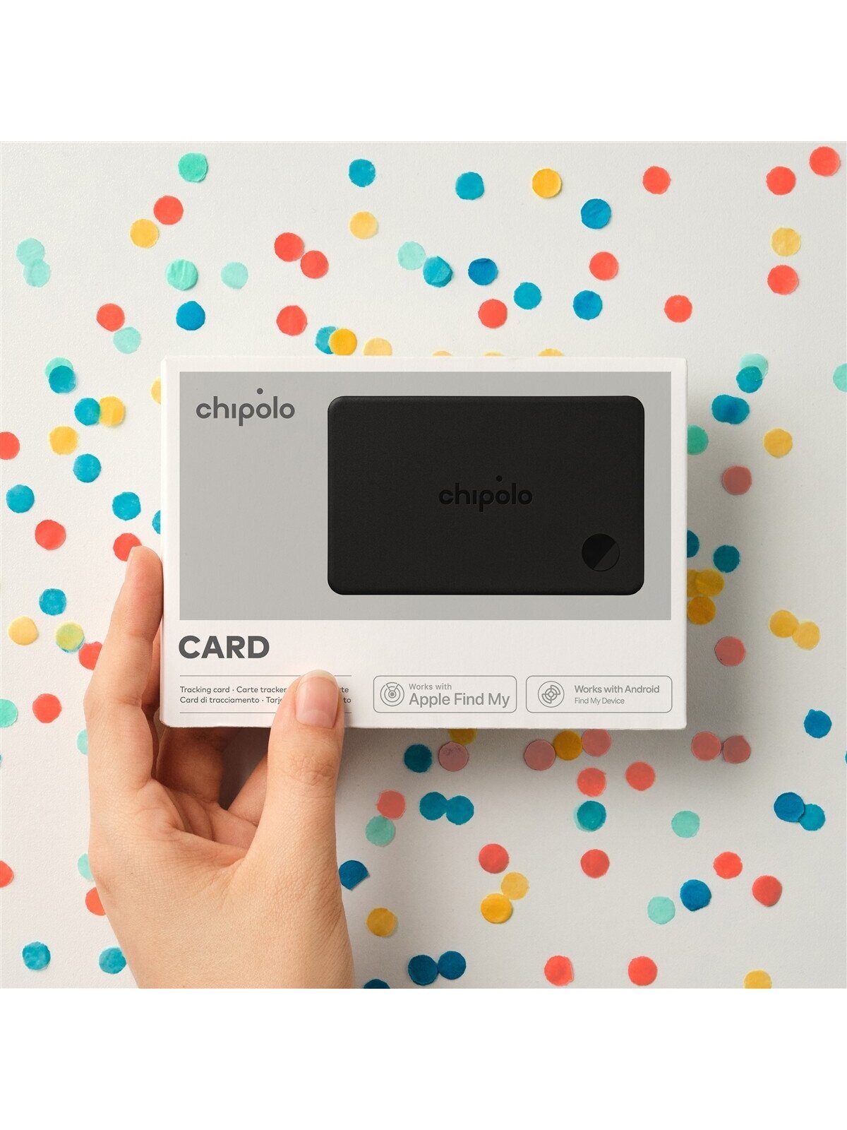 Chipolo CARD – Wireless Rechargeable Slim Bluetooth Tracker for iOS & Android, Charcoal 6