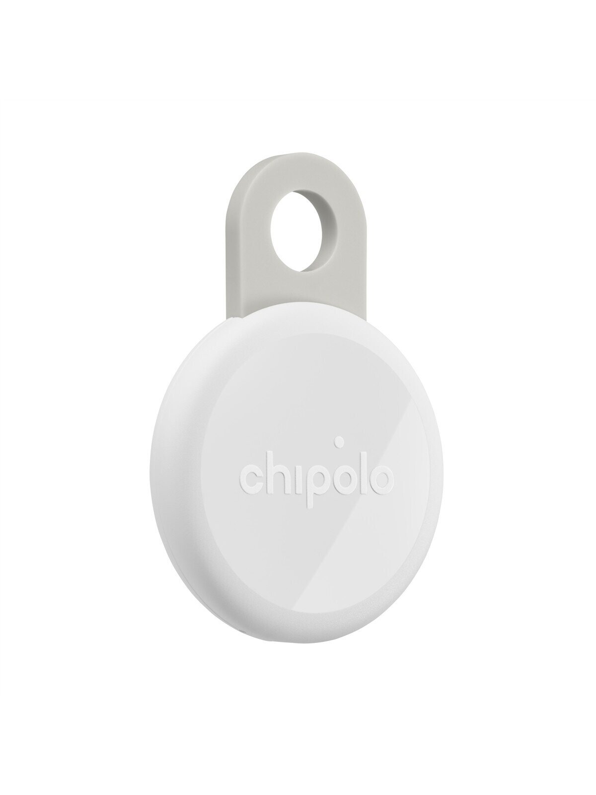 Chipolo LOOP – Rechargeable Bluetooth Tracker with Silicone Loop for iOS & Android, Chalk 4
