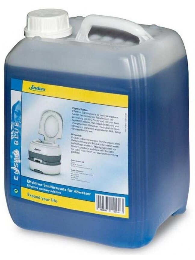 Cheminis Dezinfekavimo Skystis Apatiniam Bakui Enders Ensan BLUE 5l Cheminis Dezinfekavimo Skystis Apatiniam Bakui Enders Ensan BLUE 5l