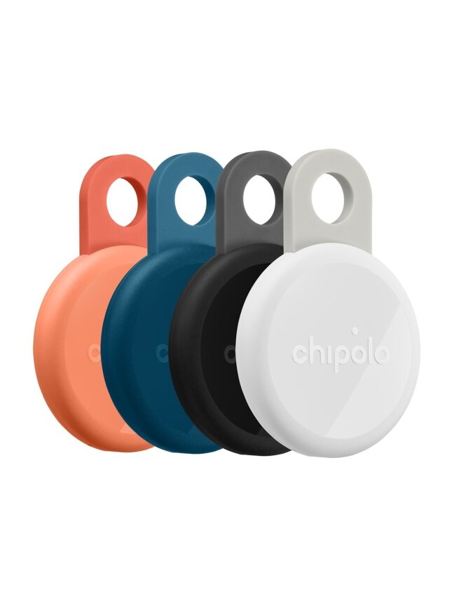 Chipolo LOOP – Rechargeable Bluetooth Tracker with Silicone Loop for iOS & Android, 4col_Charcoal_Chalk_Navy_Coral 1 Chipolo LOOP – Rechargeable Bluetooth Tracker with Silicone Loop for iOS & Android, 4col_Charcoal_Chalk_Navy_Coral 1