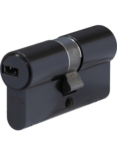 Cilindras Abus D6XBK, (din) standarto, 30 - 35 mm, juoda