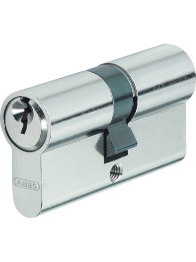 Cilindras Abus E50N, (din) standarto, 30 - 50 mm, pilka