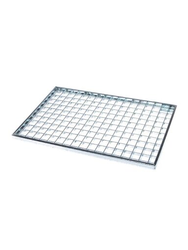 Cinkuotojo plieno tinklelio grotelės Aco 40x60cm batams val.