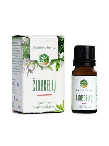Čiobrelių eterinis aliejus MĖTA, 10 ml