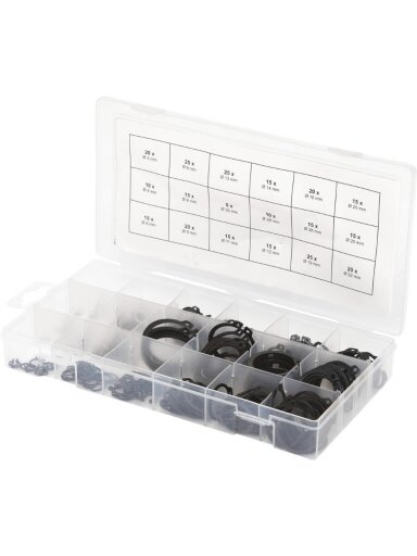 circlips outside assortment 3-32mm 300pcs, KS Tools