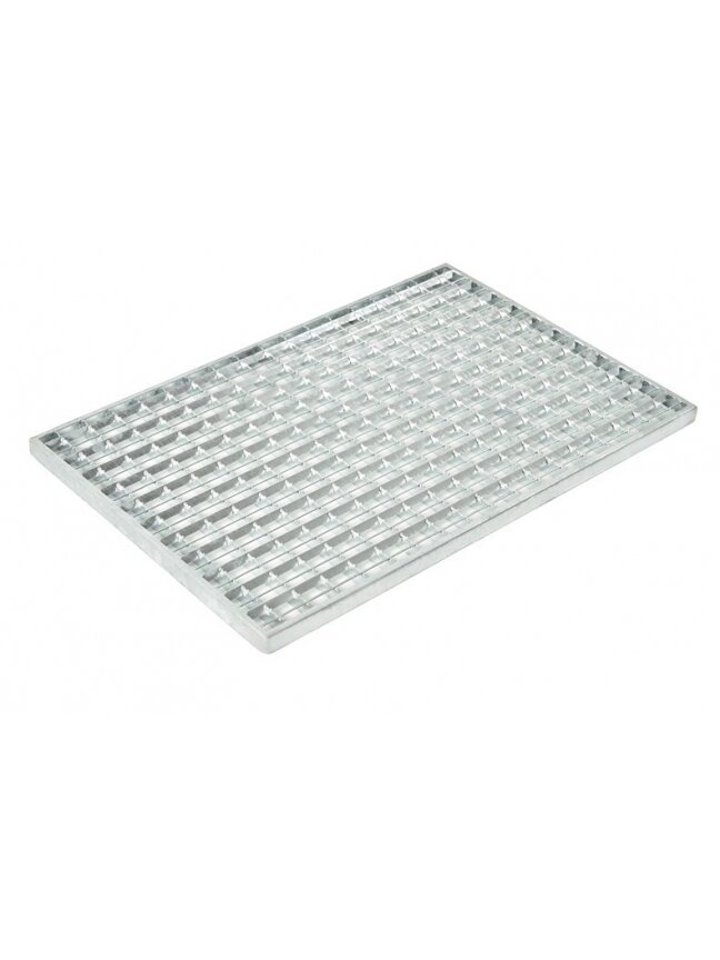 Cinkuoto plieno grotelės Aco Vario 75x50 cm, batams valytis Cinkuoto plieno grotelės Aco Vario 75x50 cm, batams valytis
