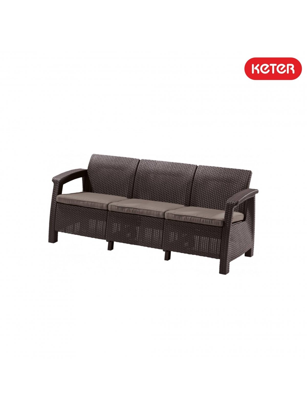 Corfu love seat MAX sofa - Grafito 4 Corfu love seat MAX sofa - Grafito 4