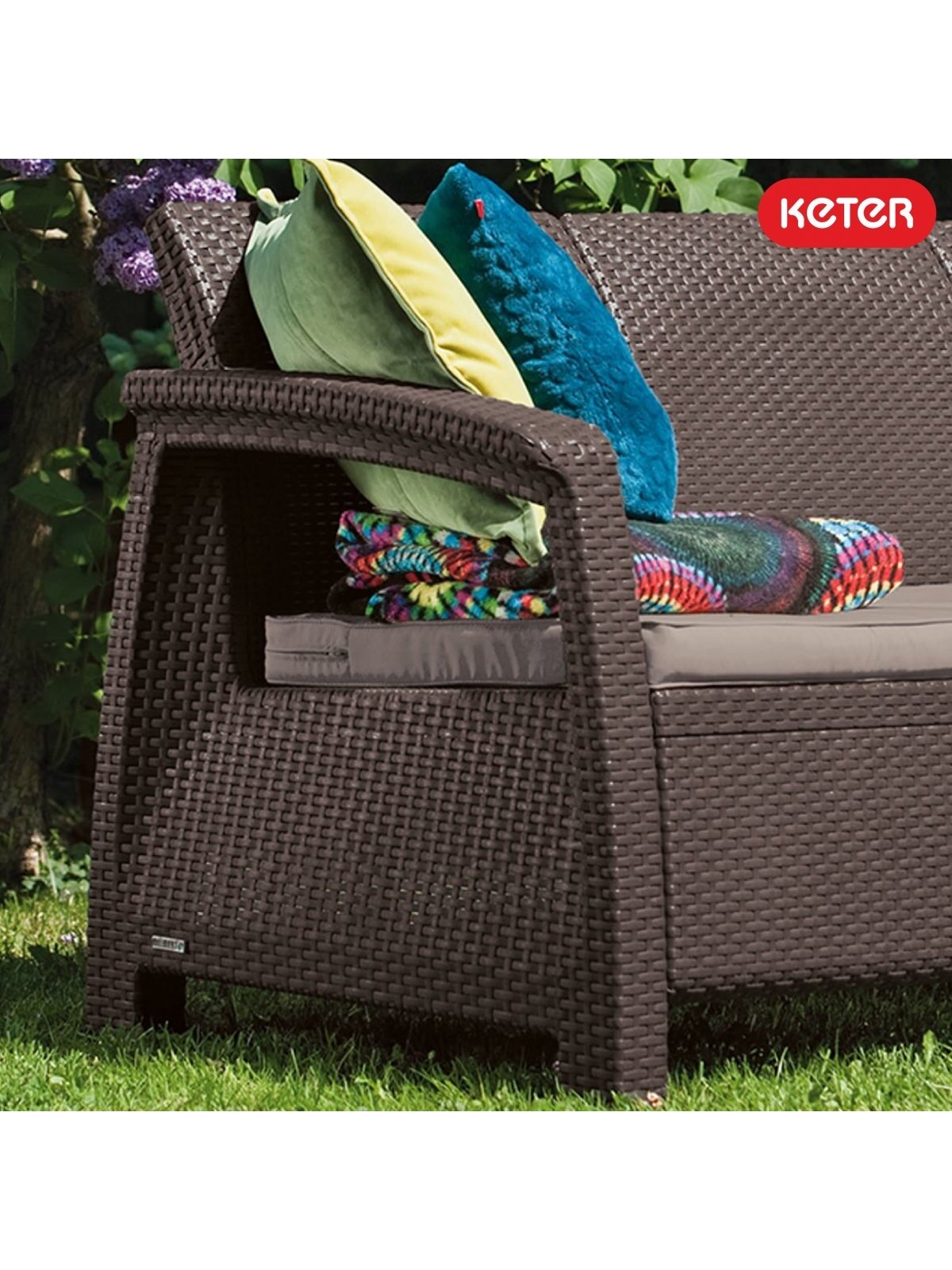 Corfu love seat MAX sofa - Grafito 6 Corfu love seat MAX sofa - Grafito 6