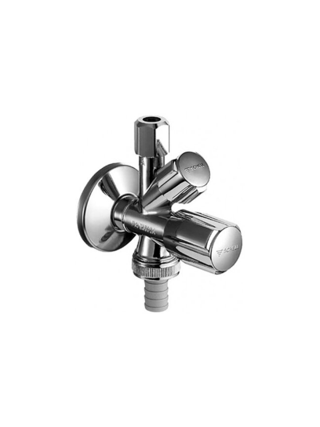 COMFORT SCHELL vent. kombinuotas1/2"x3/8"x3/4"