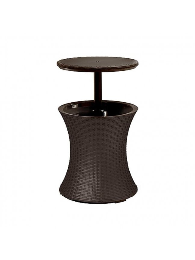 Cool bar Rattan staliukas – šaltkrepšis - Pilka