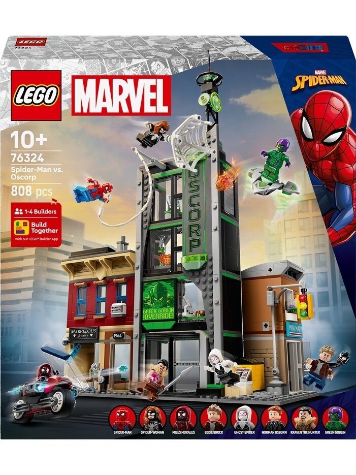 Constructor LEGO® Marvel Spider-Man vs. Oscorp 76324 Constructor LEGO® Marvel Spider-Man vs. Oscorp 76324
