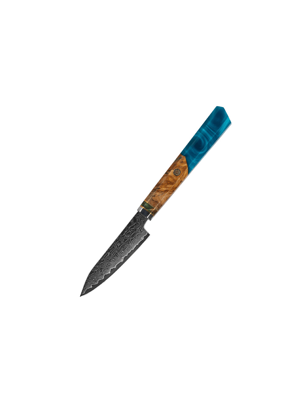 Damasko plieno 3,5" Smulkus Daržovių peilis Usugiri JH-D-015 Damasko plieno 3,5" Smulkus Daržovių peilis Usugiri JH-D-015