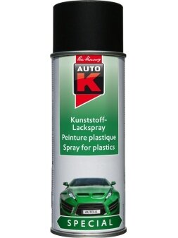 Dažai buferiui Auto K 1233097, juoda, 400 ml Dažai buferiui Auto K 1233097, juoda, 400 ml