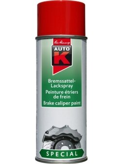 Dažai stabdžių detalėms Auto K 1233074, raudona, 400 ml Dažai stabdžių detalėms Auto K 1233074, raudona, 400 ml