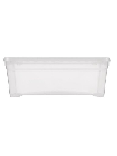 Daiktadėžė CURVER, 10 l, skaidri, 34,2×29,7×12,5 cm