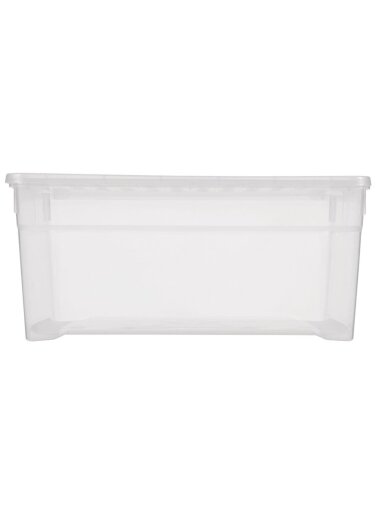 Daiktadėžė CURVER, 18,5 l, skaidri, 40×34×16 cm