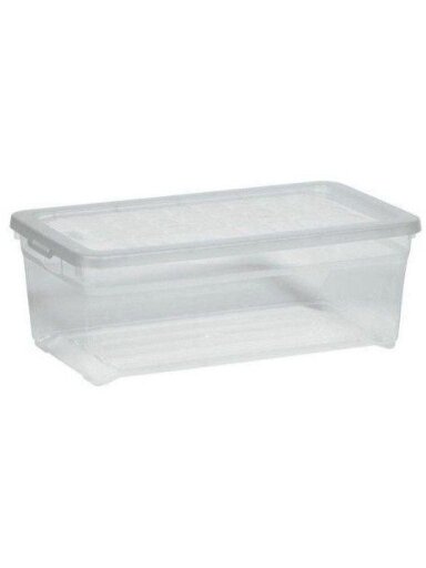 Daiktadėžė CURVER, 5,7 l, skaidri, 34,3×19,5×12,5 cm
