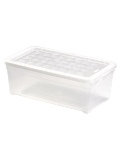 Daiktadėžė CURVER, 5,7 l, skaidri, 34,3×19,5×12,5 cm