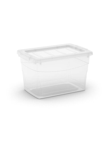 Daiktadėžė KIS, 16 l, skaidri, 38,5×25,5×23,5 cm