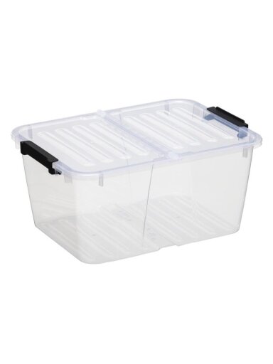 Daiktadėžė su dangčiu Plast Team, 15l, 39.4x29.5x18.5cm
