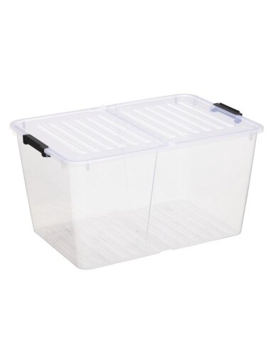 Daiktadėžė su dangčiu Plast Team, 50l, 56.7x39.6x30.6cm