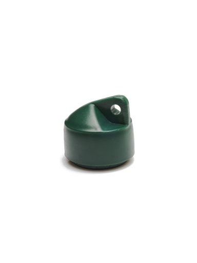 Dangtelis atraminiam stulpui, ø48, PVC, RAL6005 (žolės žalia)