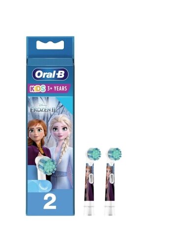Dantų šepetėlio antgaliai ORAL-B EB10-2 FROZEN, 2 vnt.