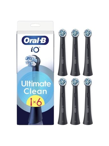 Dantų šepetėlio galvutė Oral-B iO UltimateClean,  6 vnt.