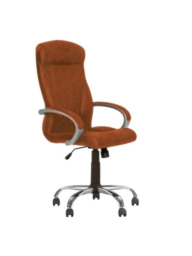 Darbo kėdė Riga Comfort, eko oda, ruda