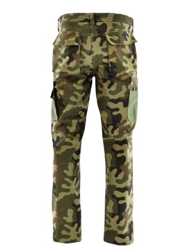 Darbo kelnės Sara Workwear, žalia, medvilnė/poliesteris, XXL