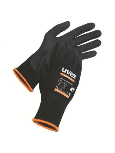Darbo pirštinės Uvex Athletic Lite Xt, juoda, 8