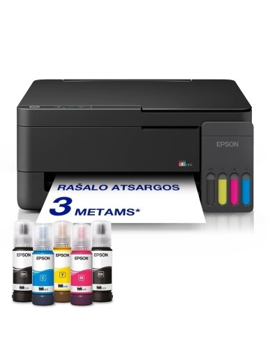 Daugiafunkcis spausdintuvas Epson L3310 rašalinis Daugiafunkcis spausdintuvas Epson L3310 rašalinis