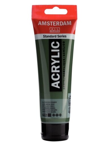 DAŽAI AKRILILIAI ALYV ŽALIA TAMSI120ML