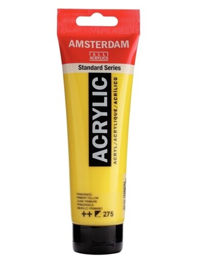 DAŽAI AKRILILIAI PAGRIND GELTONA 120ML