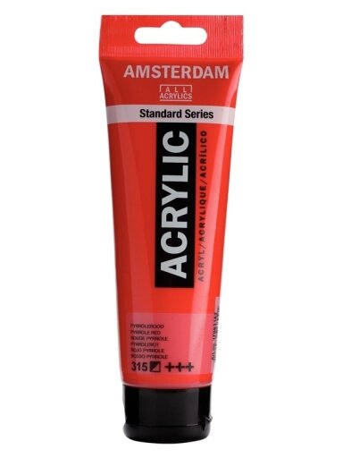 DAŽAI AKRILILIAI PIROLIO RAUDONA 120ML