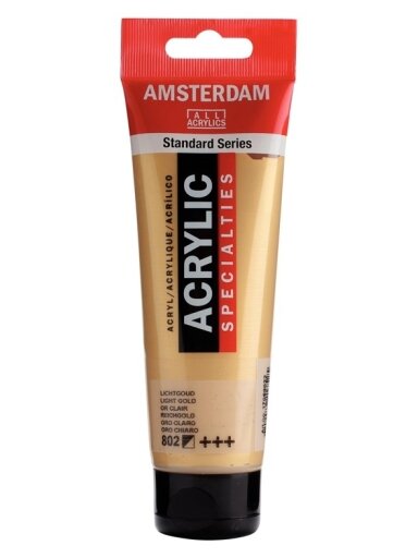 DAŽAI AKRILILIAI  ŠILTAS AUKSAS120ML