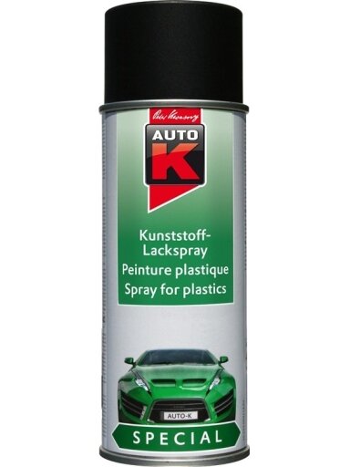 Dažai buferiui Auto K 1233097, juoda, 400 ml