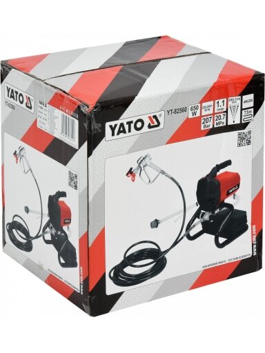 Dažymo agregatas 650W Yato | 1.1l/min, 250-310mm