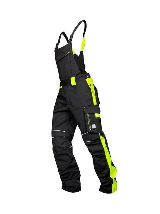 Darbinis puskombinezonis Ardon, juoda/geltona, XXL dydis 1 Darbinis puskombinezonis Ardon, juoda/geltona, XXL dydis 1