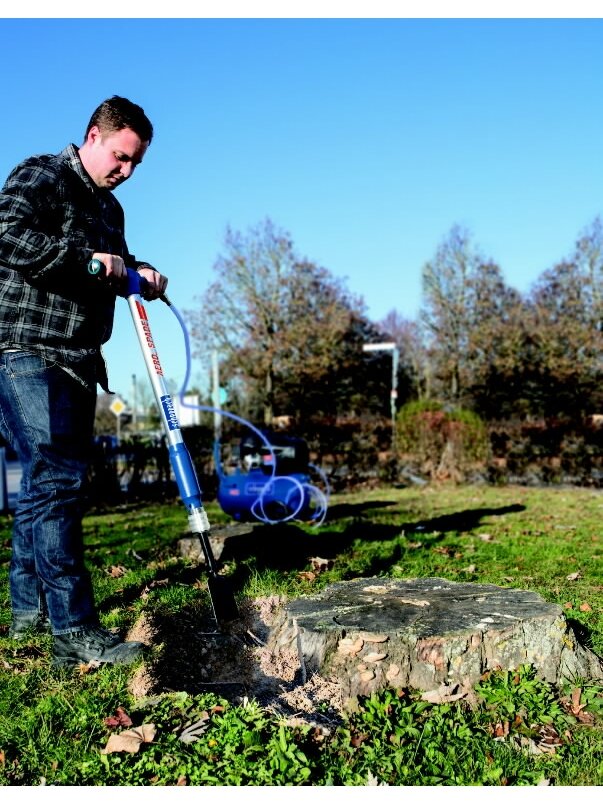 Daugiafunkcis pneumatinis įrankis AERO SPADE, Scheppach 4 Daugiafunkcis pneumatinis įrankis AERO SPADE, Scheppach 4