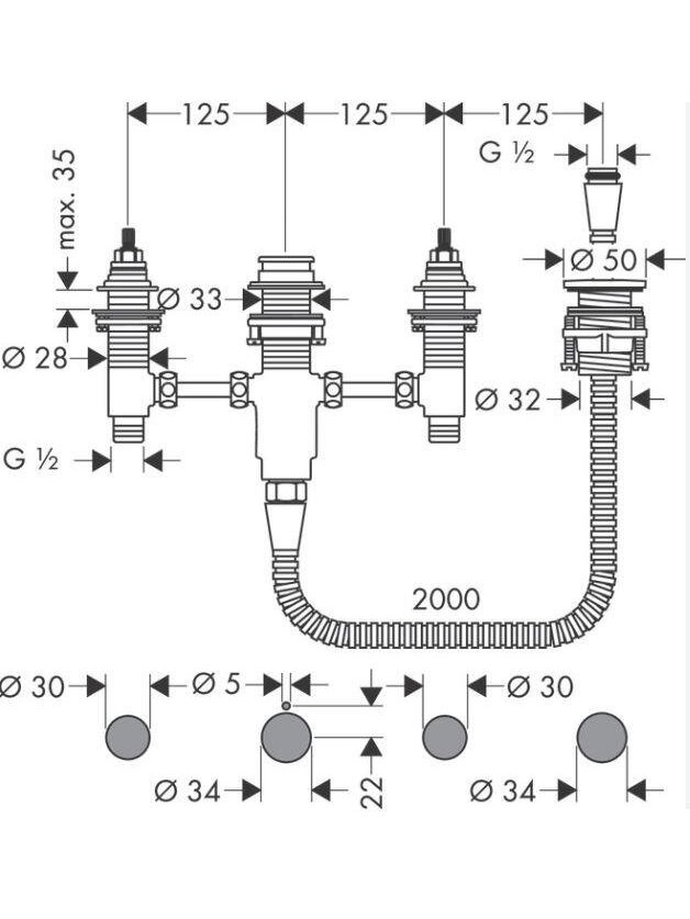 Dalis pajungiamoji Basic Set 13244180 maišytuvo 71456000 1