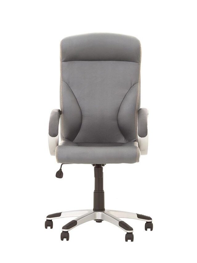 Darbo kėdė Riga Comfort, Eko oda, pilka 2 Darbo kėdė Riga Comfort, Eko oda, pilka 2
