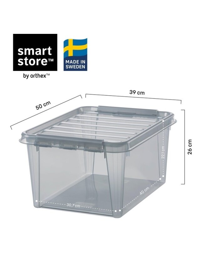 Daiktadėž Colour 31l pilka 1